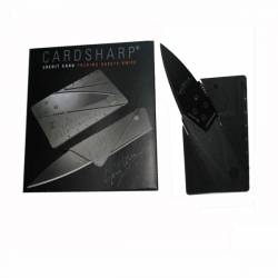 ДЖОБЕН нож, скрит в пластмасова карта CARDSHARP 12 см. (100 бр. в стек)(Промоция- при покупка над 12 бр. базова цена 1,20 лв.)