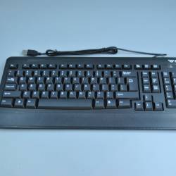 клавиатура за компютър, светеща с USB FC-530 45,5х16х2,5 см.