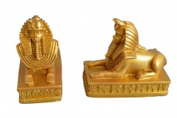 сувенир от полеризин, индийско божество 5,5х2,5х8,7 см. 16323 (2 бр. в кутия)