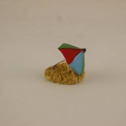 сувенир от полеризин, ретромобил 5,5х3х2 см. 2 цвята 16549 (12 бр. в кутия)
