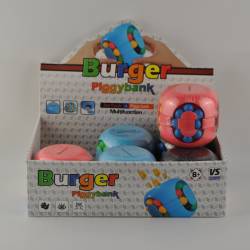 ДЕТСКА играчка от пластмаса, логика- балансирай топчето, цветна (24 бр. в стек)(Промоция- при покупка над 48 бр. базова цена 0,60 лв.)
