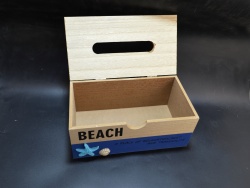 дървен сувенир, ръчно изработена закачалка с термометър 13,5х6,5 см. морски дизайн 4 модела