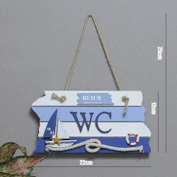 полеризинов сувенир, вятърен чан 3 морски звезди 48х8 см. морски дизайн 2 разцветки синя и розова