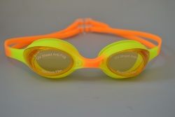 плувни очила, широки за големи хора, прозрачен силикон 19х8 см. 2 цвята (12 бр. в кашон)