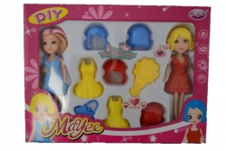 детска играчка, пластмасова кукла, ключодържател, тюлена рокля 20 см. (12 бр. в стек)
