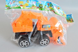 детска играчка от пластмаса, количка с очички, линейка 19х8,5 см.