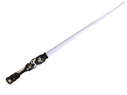 детска играчка от пластмаса, светещ меч Star Wars сгъваем, двоен от 41 до 152 см.