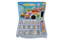 за оцветяване, играчки 6 бр. яйца с боички 6 см.