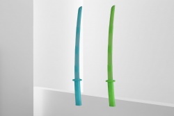 детска играчка от пластмаса, меч, разгъваем, светещ 2 цвята 57 см.