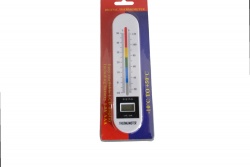 измервателен уред, термометър, дигитален, бял 18 см.