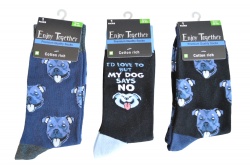 чорапи Enjoy Thogether кучета 75 процента памук 22 процента полиамид 3 процента еластан (12 бр. в стек 3 модела)