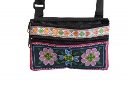 чанта, тип паласка, текстил, мека 2 ципа, едноцветна 32х15х9 см. 6 разцветки 557 (10 бр. в стек, еднакви)