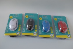 ОПТИЧНА мишка за компютър, цветна с USB накрайник 143 SB на блистер 11х5 см. 4 цвята(Промоция- при покупка над 10 бр. базова цена 3,68 лв.)