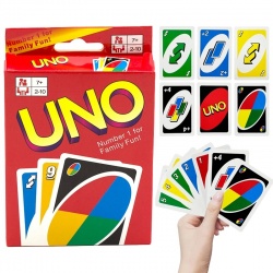 карти за игра UNO 11,5х9,5 см. (288 бр. в кашон 144 бр. в секция )