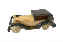 дървена играчка, служебни превозни средства 6 модела 13х7,5х8 см. 93-1103