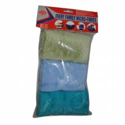 микрофибърни къпи 3 бр. 30 х 30см. (12 бр. в стек)