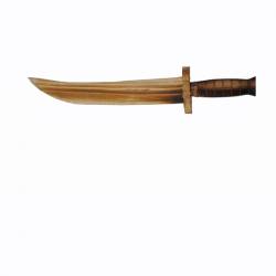 дървена играчка, свирка с бутало 12х2 см. (12 бр. в стек)