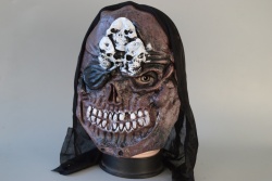 маска, страшна, пиратски череп 23 см.
