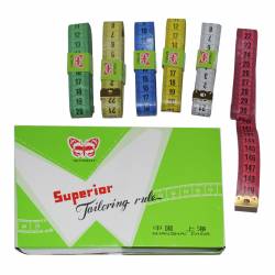 ШИВАШКИ метър 150 см. х 2 см. (12 бр. в кутия)(Промоция- при покупка над 36 бр. базова цена 0,25 лв.)