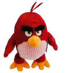 ПЛЮШЕНА играчка, музикална, движеща се Angry Birds филма 2016 г. червен герой (Промоция- при покупка над 5 бр. базова цена 15,00 лв.)(72 бр. кашон)№25722