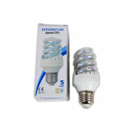 LED крушка с ефект на горящ огън (свети зелено и жълто ) 5W Е27, режим на работа 25 000ч.14х7х7 см.