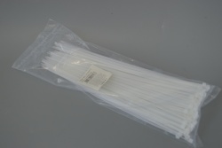 кабелни превръзки 100 бр. черни 15 см. х 2,5 мм.