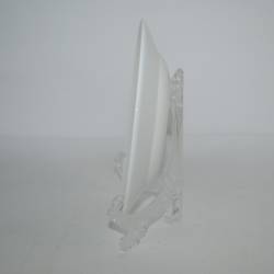 чиния, бяла, стъклокерамика 1-во качество 20 см. издържа на температурни разлики (6 бр. в стек)