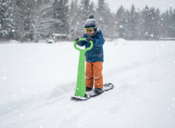 сноуборд с кормило 91х21х78