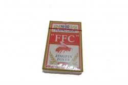 КАРТИ за игра FFC оса, качествени (10 бр. в стек)(Промоция- при покупка кашон 100 бр. базова цена 0,58 лв.)