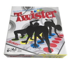 детска игра, картонена кутия Twister 21,5x19,5x4 см.