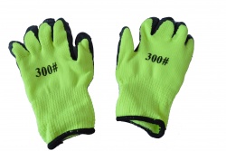 работни ръкавици, размер 10 черно/сини 45 гр. (12 бр. в стек)