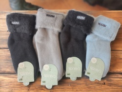 чорапи, качествени, дамски, памучни над коляното 22-25 см.(12 бр. в стек)