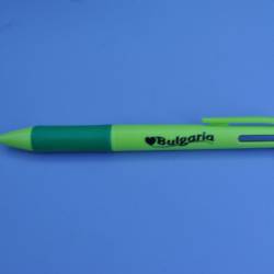 дървен молив с гума 34 см. 5 цвята (R7)