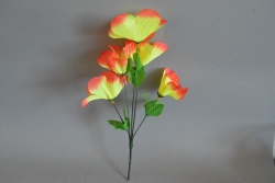 изкуствено цвете букет, карамфил 12 цвята 40 см. (2 бр. в стек)