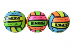 ТОПКА, волейболна 260 гр. цветна, ярка Промоция- при покупка над 10 бр. базова цена 9,50 лв.)(60 бр. в кашон)