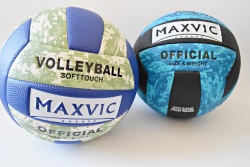 топка, волейболна 250 гр. P.V.C и гума, цветна, ярка Wolfmax Beach Voley power