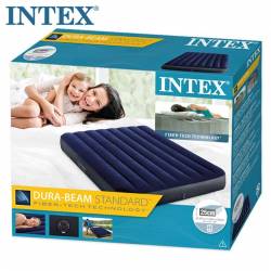 надуваем матрак  137х191х25 см. Intex клас А в кутия  (3 бр. в кашон)( макс Т.О. 10)