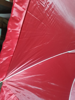 текстилен калъф за плажен чадър, син 100 см. (100 бр. в стек)