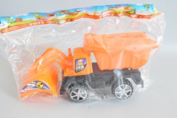 детска играчка от пластмаса, количка с очички, полицейска 33х14 см. ТР