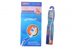 четки за зъби с капаче Doctor soft (12 бр. в стек)(288 бр. в кашон)