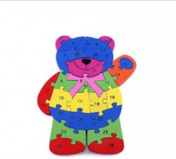 дървена играчка, лабиринт, основа,камион 21х10х15 см.