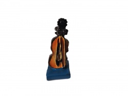 сувенир от полеризин, цигулка, малка 2х2х4,2 см. 27014 (100 бр. в стек)