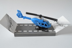 металeн хеликоптер, служебен в кутия 12х4 см. (4 модела)(24 бр. в кутия) M8218/YX002016