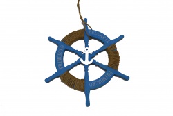 сувенир, магнит от полеризин, лодка Primorsko и българското знаме 7х7 см. (12 бр. в кутия)