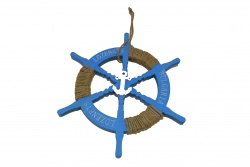сувенир MDF морски дизайн, риба, цветна с надпис Лозенец 27,5х9,9 см.