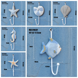 морски сувенир, закачалка, дървена от 11 до 17 см. (6 модела 6 бр. в кутия) 17063А (R4) морски сувенир, закачалка, дървена от 11 до 17 см. (6 модела 6 бр. в кутия) 17063А (R4)