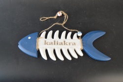 сувенир, дървена основа MDF морско изделие 11х10 см. Kaliakra (6 модела, микс) морски дизайн