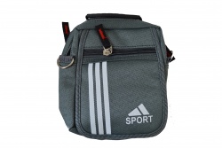 чанта за врат 3 ленти Sport 3 ципа 4 разцветки 18х17 см. (10 бр. в стек)