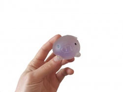 силиконово топче животно ( 4 модела в стек 12 бр. в кутия )