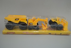 детска играчка от пластмаса, трактор с кофа (2 модела) 17х10 см.